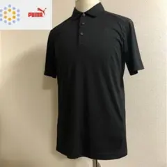 プーマ ゴルフ スポーツ ポロシャツ ブラック Sサイズ(US)