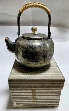 清穂堂 鎚起銅器 銅製急須 共箱 新潟 燕 - メルカリ