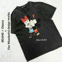 【希少 XL】BEAMS ディズニー コラボ Tシャツ 訳あり 当時物 古着のサムネイル