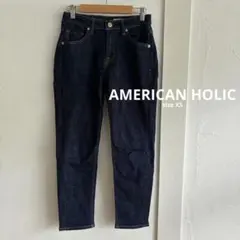 AMERICAN HOLIC　ストレッチデニムパンツ　インディゴブルー　XSのサムネイル