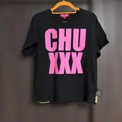 CHU XXX チュー ビッグロゴ＆スカルレオパード Tシャツ フリーサイズのサムネイル