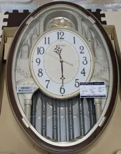 SEIKO 電波掛時計 AM255B メロディ付
