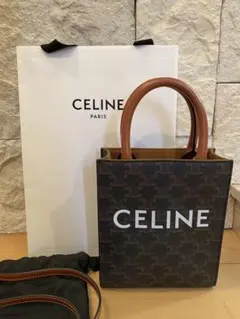 2026年最新】celine セリーヌ ミニ バーティカルカバ トリオンフ