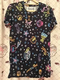 JOYRICH x GIZA ネオン柄 Tシャツ Fサイズ Y2Kのサムネイル