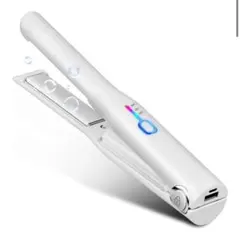 25. ヘアアイロン コードレス 2WAY ストレート＆カール 3段階温度設定