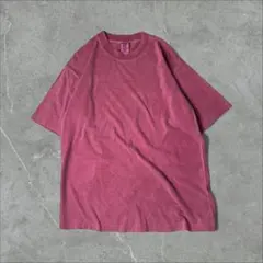 USA製 OLD GAP シングル 製品染め 無地 ブランク Tシャツ ピンク