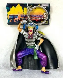 美品　千両道化のバギー　ハイグレードカラーリングキーホルダー　ワンピース