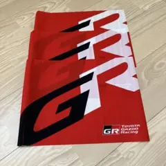 TOYOTA Gazoo Racing GR フラッグ ３本　棒なし
