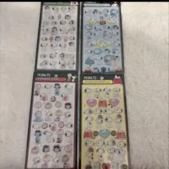 ボンボンドロップシール　スヌーピー 4枚セット