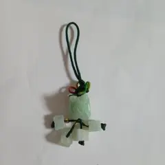 翡翠 お守り型 ストラップ