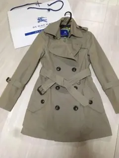 バーバリーブルーレーベル トレンチコート　36