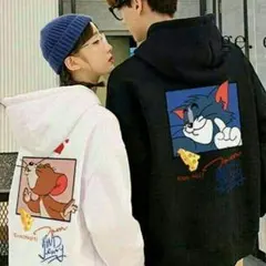 秋のカップル服2020新型トムとジェリー長袖ガーディアン男女韓版boB