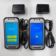 №45　2台 Panasonic Toughpad FZ-N1 スマホ本体
