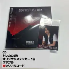 BE:FIRSTALL DAY トレカC オリジナルステッカー　MANATO