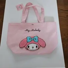My Melody コーデュロイ トートバッグ ピンク