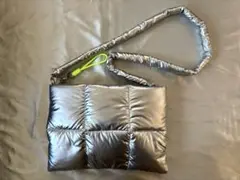 ショルダーバッグ シルバーキルティング