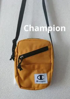 Champion イエロー ショルダーバッグサコッシュ
