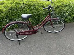 MARUKIN シティサイクル 紫色 - メルカリ
