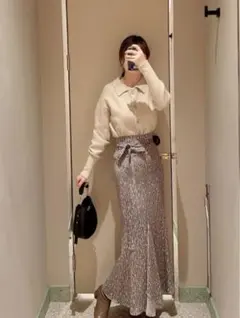 スナイデル バリエプリントスカート