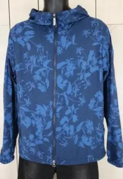 新品 Drumohr 花柄総柄 ライトアウター イタリア製 Lサイズ 希少
