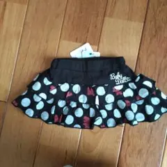 BABYDOLL ミニードット柄スカート 80