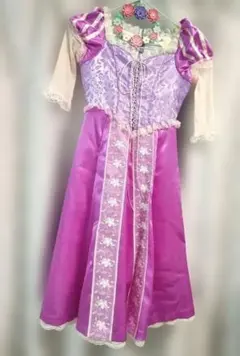 ディズニー ラプンツェル ドレス 120