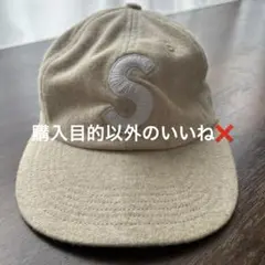 Supreme S Logo Wool Cap ベージュのサムネイル