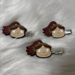 忍たまヘアクリップ 3個セット