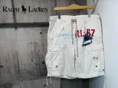 ポロ ラルフローレン RL-67ペイント カーゴショーツ ショートパンツ W36のサムネイル