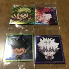 ハンターハンター　ウエハース　4枚セット　Nゴンキルア　NNシャル　SR ヒソカ