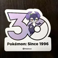 韓国限定 ポケモン 30周年記念 ランダムステッカー ニャオニクス