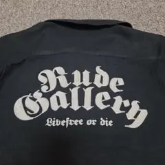 RUDEGALLERY　開襟レーヨンシャツ　ワコマリアのサムネイル