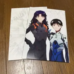 シンエヴァ パンフ2冊＋特典ミニポスター付