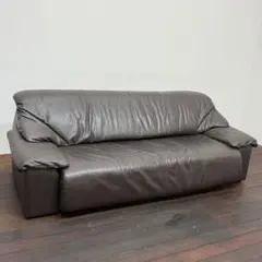 関家具 クラッシュゲート マックⅢ 3人掛け 本革 オイルレザー - メルカリ
