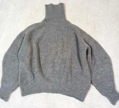J.FERRY グレー タートルネック ニット セーター 長袖 サイズ40