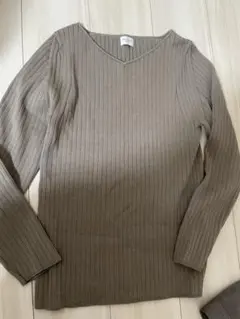 URBAN RESEARCH DOORS グレー長袖ニット