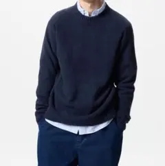 スフレヤーンクルーネックセーター【パープルママ様専用】