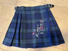 ローラアシュレイ チェックスカート 2Y 92cm