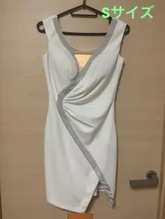 IRMA イルマ　ドレス　白　美品　Sサイズ