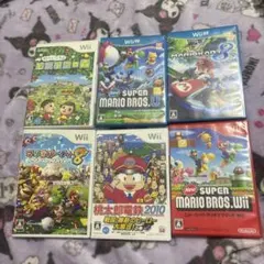 Wii U・Wiiソフトセット（7本）