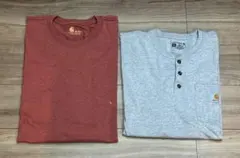 r*8様 【Carhartt／カーハート】ロンT2枚セットXL