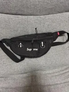 Supreme ウエストバッグ ボディバッグ ブラック - メルカリ
