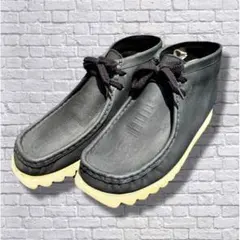 A BATHING APE Manhuntブーツ　レザー　27.5 黒のサムネイル