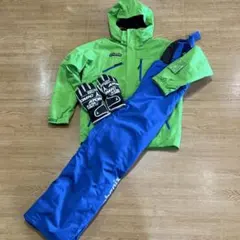 PHENIX メンズ中綿入り上下セット　170cm グローブ付き