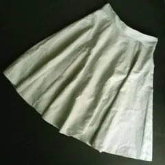 MISCH MASCH　ミッシュマッシュ　ひざ丈　フレアスカート　Sサイズ　薄緑のサムネイル