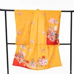 ※価額限定品　七五三 7歳祝い着用 子どもジュニア着物8-10歳　菊 芍薬 牡丹 七五三 7歳祝い着用 子どもジュニア着物8-10歳 菊 芍薬 牡丹 - メルカリ