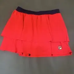 FILA フィラ テニス スコート レッド ティアードのサムネイル