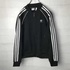 アディダストラックジャケットSST　黒　あのちゃん　M　S2503050