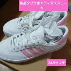adidas Samba ホワイト/ピンク スニーカー