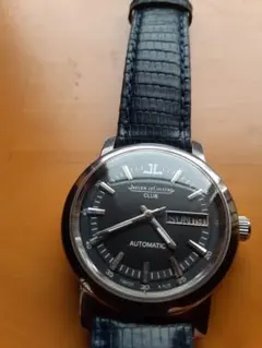 M*i様 Jaeger-LeCoultre club 手巻き時計 黒文字盤 ジャガールクルト/オクタゴンケース/18KYG/手巻き/黒文字盤/60年代